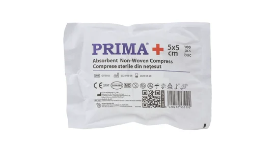 Comprese sterile nețesut — PRIMA